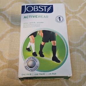 NWT Jobst Athletic Compression Socks Knee High 20-30mm Performance Comfort Sz. L